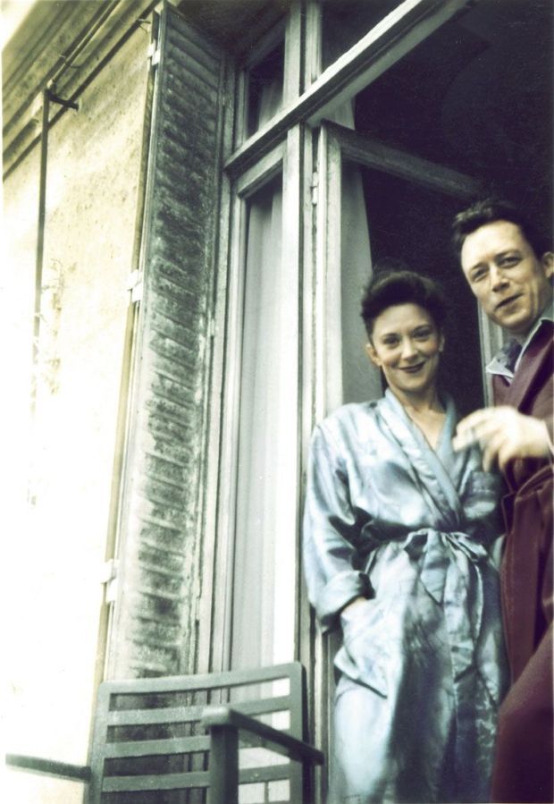 Albert Camus et Maria Casarès