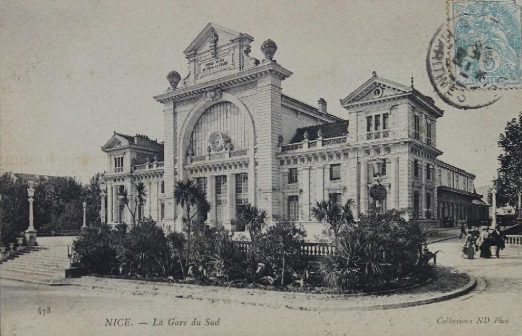 La Gare de Nice, au début du siècle